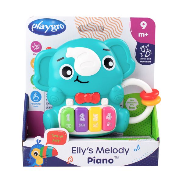 Playgro Elly's Melody Piano - Met Licht en Geluid Playgro Elly's Melody Piano - Met Licht en Geluid