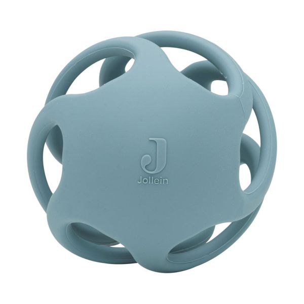 Jollein Bijtring Bal - Ø 9,5cm - Siliconen - Sea Green Jollein Bijtring Bal - Ø 9,5cm - Siliconen - Sea Green