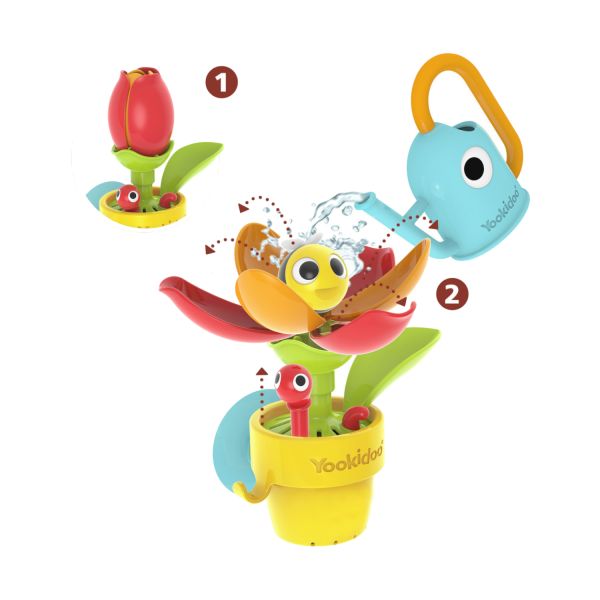 Yookidoo Badspeelgoed – Peek‑a‑Bee Tub Flower Yookidoo Badspeelgoed – Peek‑a‑Bee Tub Flower