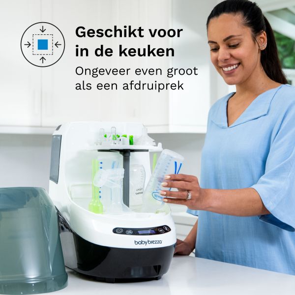 Baby Brezza Bottle Washer Pro - Black / White Baby Brezza Bottle Washer Pro - Black / White