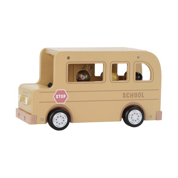 Little Dutch Schoolbus met poppetjes FSC Little Dutch Schoolbus met poppetjes FSC