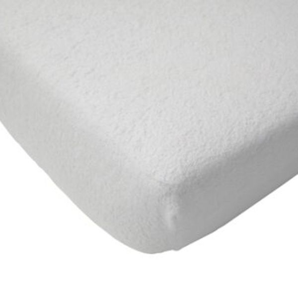 Jollein Badstof Hoeslaken Waterdicht - 60 x 120 cm - Wit Jollein Badstof Hoeslaken Waterdicht - 60 x 120 cm - Wit