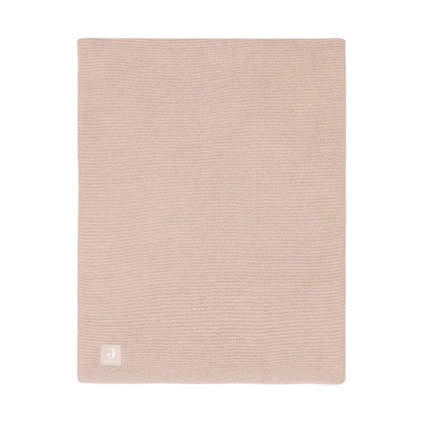 Jollein Wiegdeken Basic Knit - Wild Rose - 75 x 100 cm Jollein Wiegdeken Basic Knit - Wild Rose - 75 x 100 cm