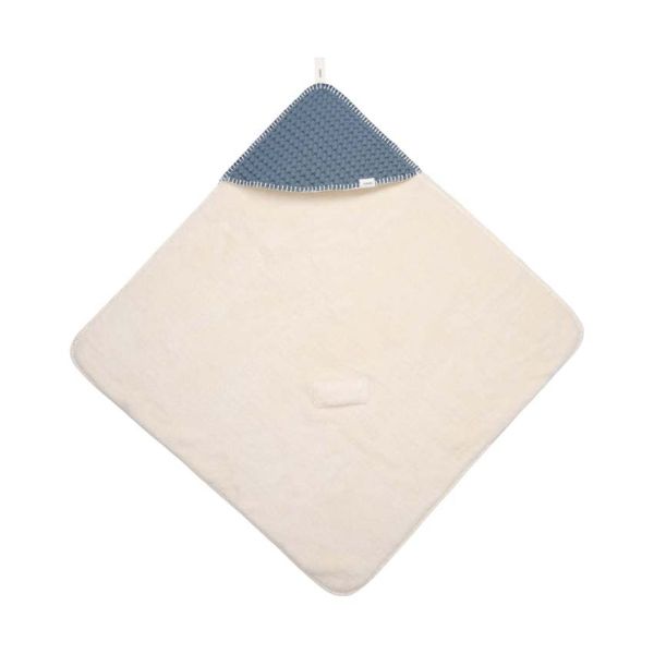 Koeka Oslo Omslagdoek - Maat 100 x 100 - Wafel/Teddy - Bluestone 