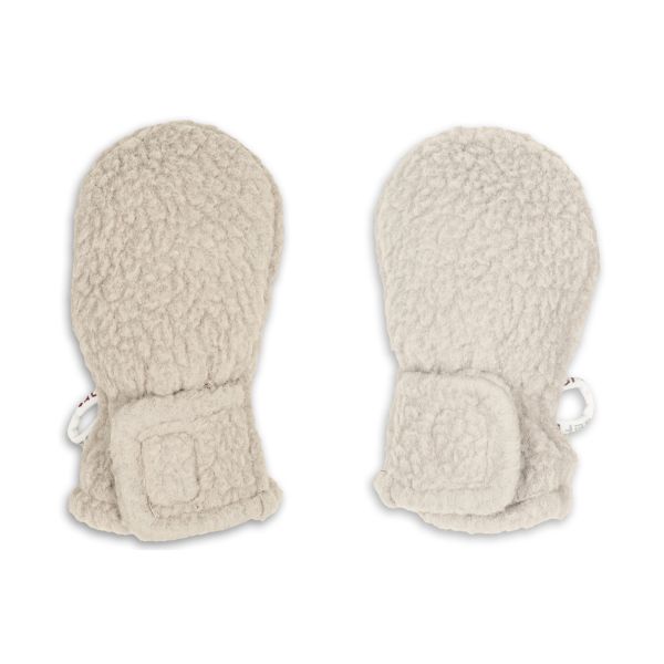 Lodger Mittens Teddy Fleece Birch 0-12M Lodger Mittens Teddy Fleece Birch 0-12M