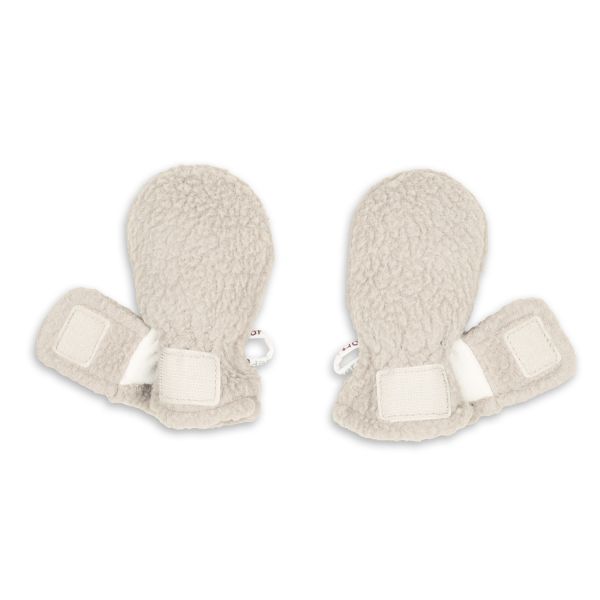 Lodger Mittens Teddy Fleece Birch 0-12M Lodger Mittens Teddy Fleece Birch 0-12M