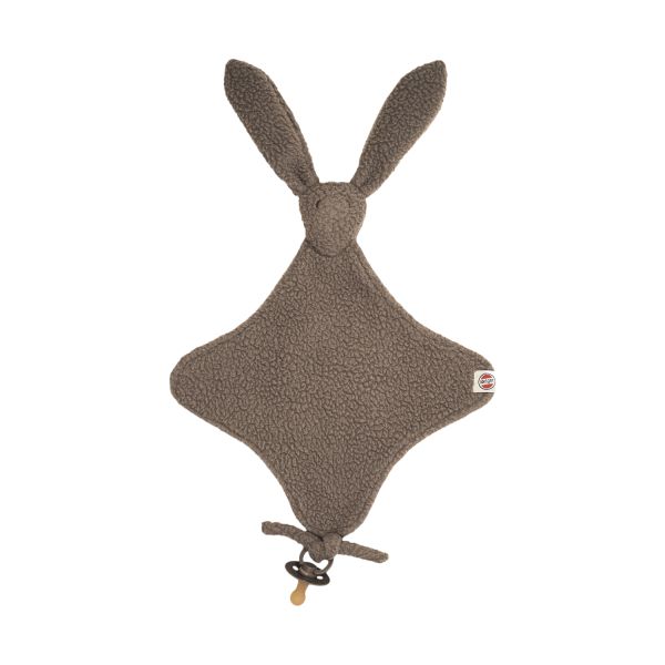 Lodger Speendoekje - Bunny Teddy Fleece - Buffalo