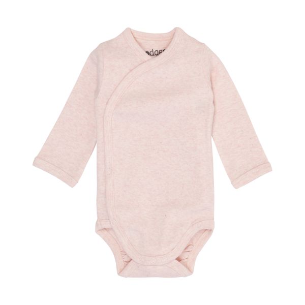 Lodger Melange Romper Lange Mouw - Maat 50 - Tan