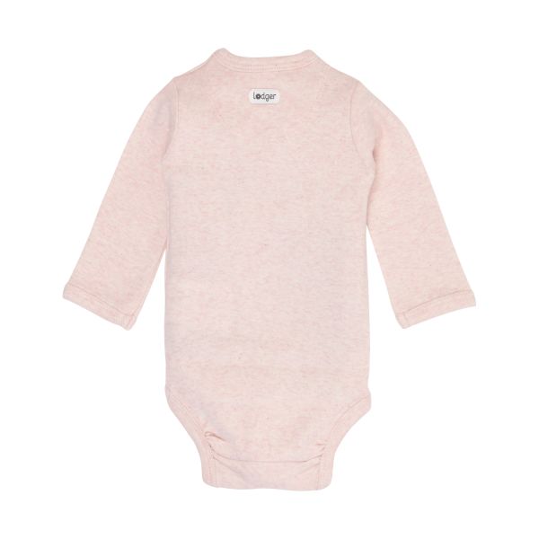 Lodger Melange Romper Lange Mouw - Maat 50 - Tan