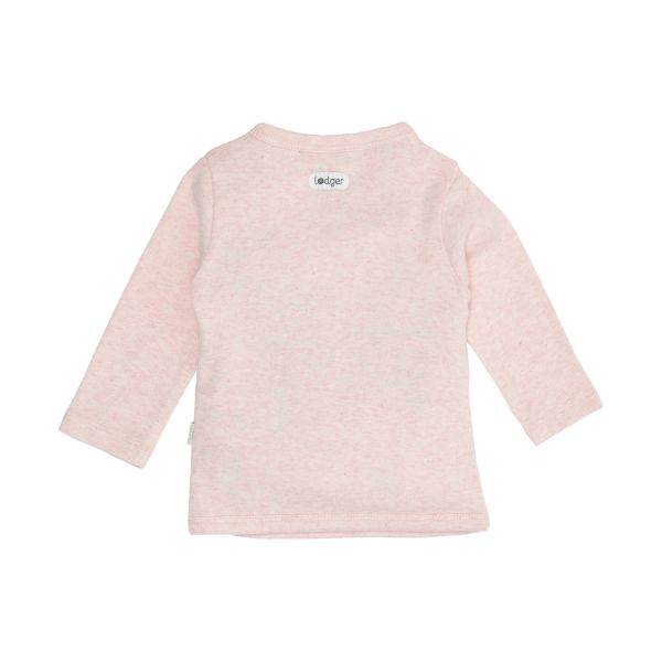 Lodger Melange Overslag Shirt - Maat 50 - Tan Lodger Melange Overslag Shirt - Maat 50 - Tan