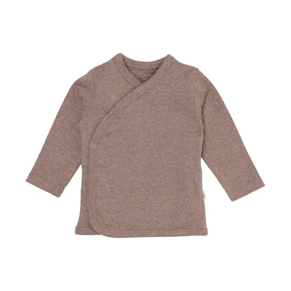 Lodger Melange Overslag Shirt - Maat 50 - Buffalo Lodger Melange Overslag Shirt - Maat 50 - Buffalo