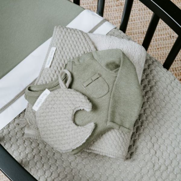 Baby's Only Speendoekje Maan Sky Warm Linen Baby's Only Speendoekje Maan Sky Warm Linen