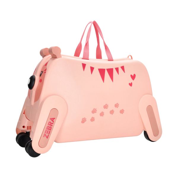 Zebra Trends Koffer - Ranger - Roze Zebra Trends Koffer - Ranger - Roze