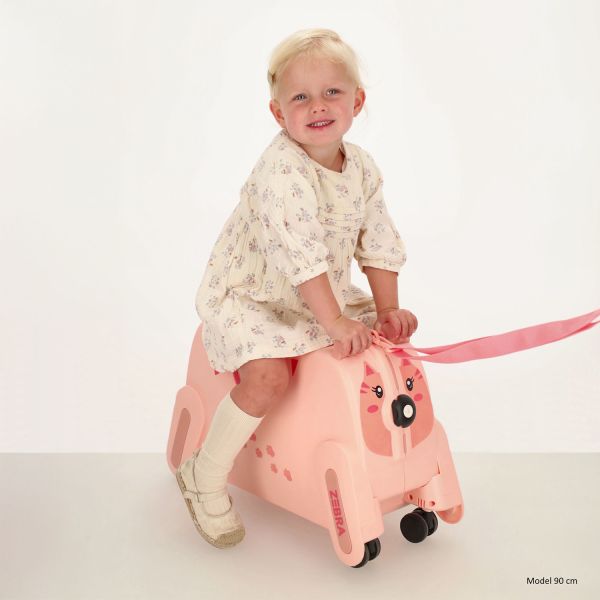 Zebra Trends Koffer - Ranger - Roze Zebra Trends Koffer - Ranger - Roze