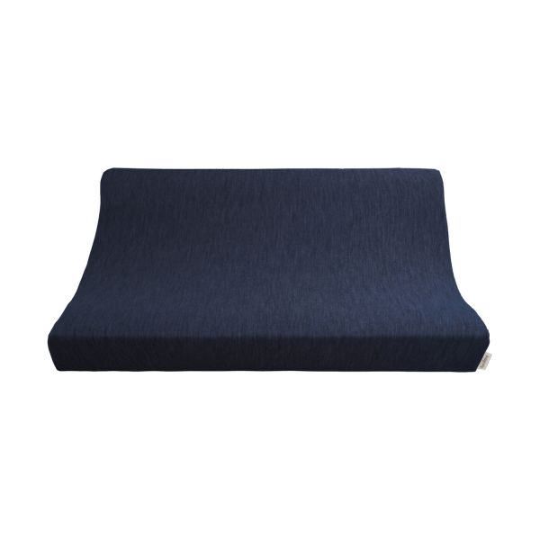 Baby's Only Meadow Aankleedkussenhoes - 40x70 cm - Merino Fine - Jeans Baby's Only Meadow Aankleedkussenhoes - 40x70 cm - Merino Fine - Jeans