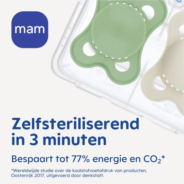 MAM Original Fopspeen - 0-6 Mnd - Blue MAM Original Fopspeen - 0-6 Mnd - Blue