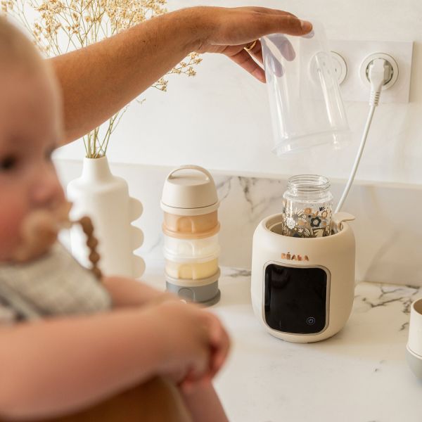 Beaba Flesverwarmer - Multi Milk - Clay Beaba Flesverwarmer - Multi Milk - Clay