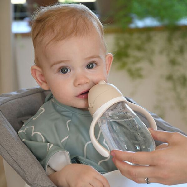 Beaba Drinkbeker Met Rietje - 300 ml - Clay Beaba Drinkbeker Met Rietje - 300 ml - Clay