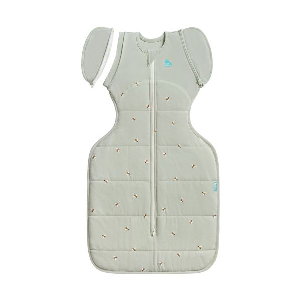 Love To Dream Transition Bag 2.5 TOG - Fase 2 - Maat M - Olive Bees Love To Dream Transition Bag 2.5 TOG - Fase 2 - Maat M - Olive Bees