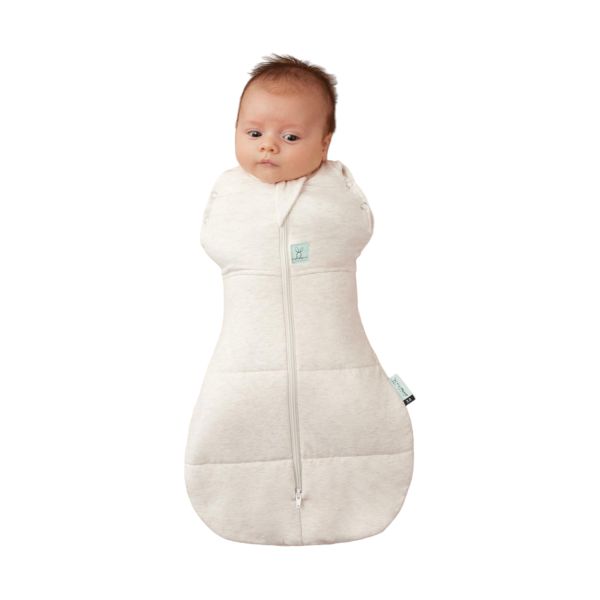 Ergopouch Cocoon Inbaker Slaapzak - 0-3 Mnd - 3.5 TOG - Oatmeal Marle