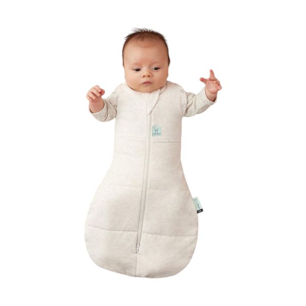 Ergopouch Cocoon Inbaker Slaapzak - 0-3 Mnd - 3.5 TOG - Oatmeal Marle