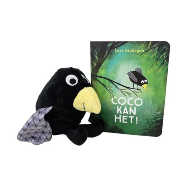 Gottmer Coco kan het! - Kartonboekje met knuffeltje Gottmer Coco kan het! - Kartonboekje met knuffeltje