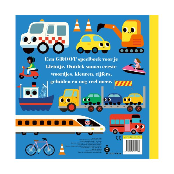 Gottmer Boek - Mijn grote speelboek Voertuigen Gottmer Boek - Mijn grote speelboek Voertuigen
