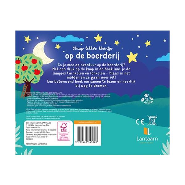 Lantaarn Slaap lekker, Kleintje - Op De Boerderij