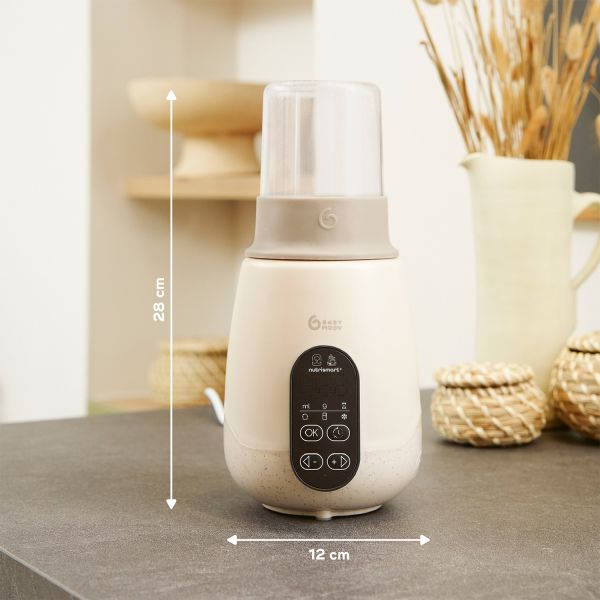 Babymoov NutriSmart+ Flessenwarmer - Mineral Beige Babymoov NutriSmart+ Flessenwarmer - Mineral Beige