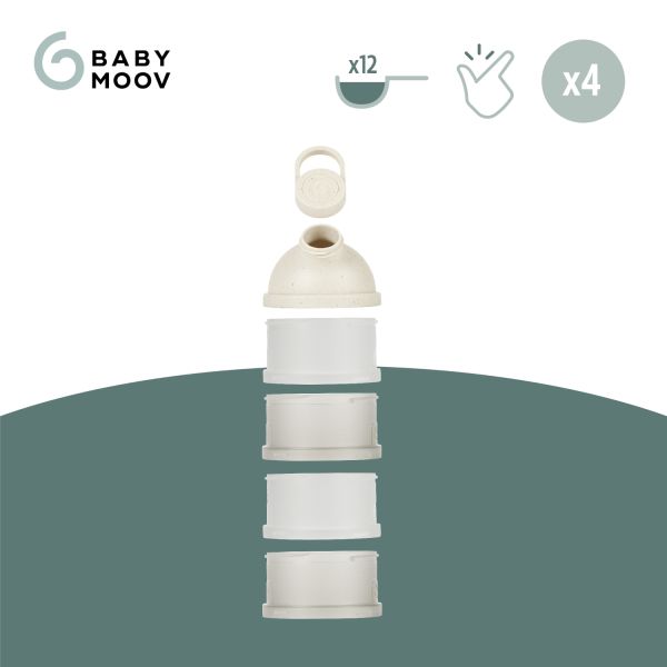 Babymoov Melkpoederdoos - Mineral Beige Babymoov Melkpoederdoos - Mineral Beige