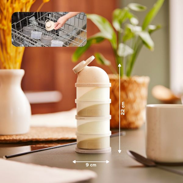 Babymoov Melkpoederdoos - Mineral Beige Babymoov Melkpoederdoos - Mineral Beige