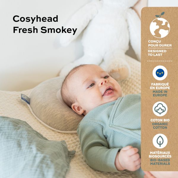 Babymoov Ergonomisch Hoofdkussen - Smokey Babymoov Ergonomisch Hoofdkussen - Smokey