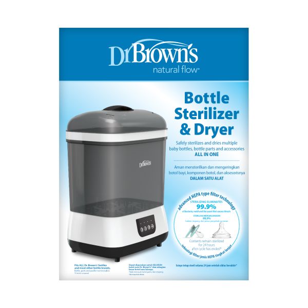 Dr. Brown's Sterilisator met Droogfunctie Dr. Brown's Sterilisator met Droogfunctie