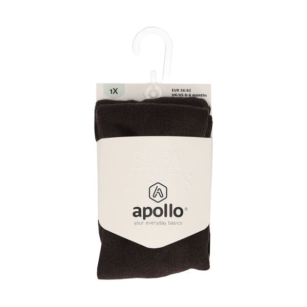 Apollo Basic Cotton Maillot - Maat 56/62 - Coffee Apollo Basic Cotton Maillot - Maat 56/62 - Coffee