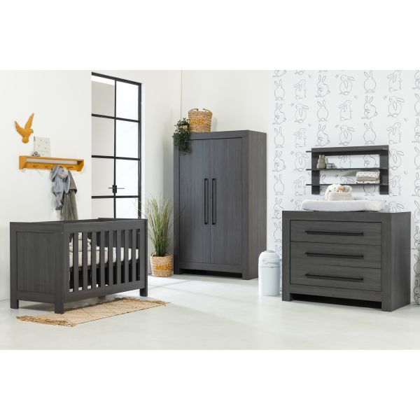 Interbaby Ledikant 60 x 120 - Commode 3 Laden Austin Interbaby Ledikant 60 x 120 - Commode 3 Laden Austin