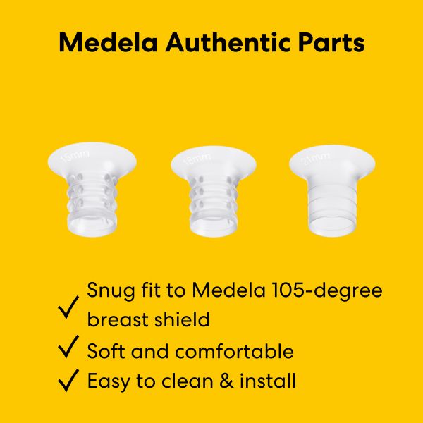 Medela Siliconen Inserts Voor 24 mm Borstschild