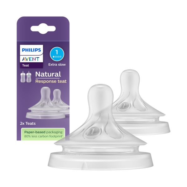 Philips Avent Flesspeen Natural Respons 0M Philips Avent Flesspeen Natural Respons 0M