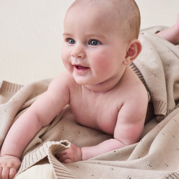 Noukie’s Babydeken - Mix & Match - 75x100 cm - Tender Beige Noukie’s Babydeken - Mix & Match - 75x100 cm - Tender Beige