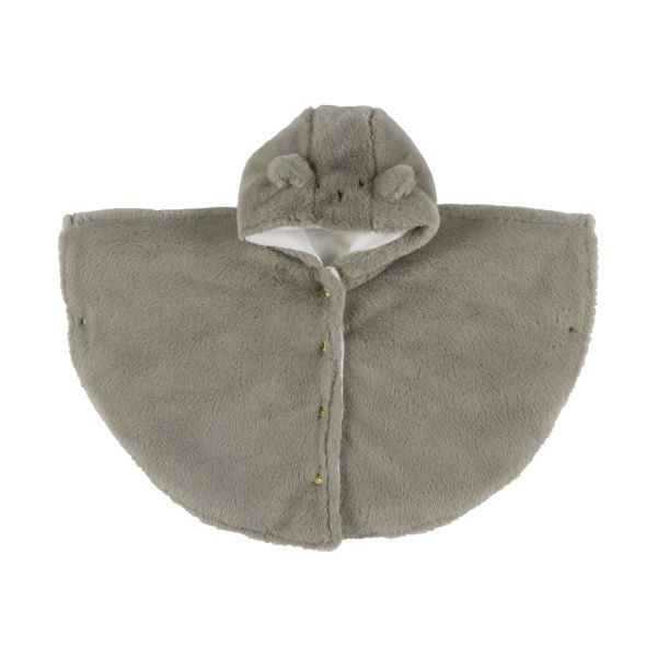 Noukie's M&M25 Poncho Imitatiebont - 6 - 12 Mnd - Kaki Noukie's M&M25 Poncho Imitatiebont - 6 - 12 Mnd - Kaki