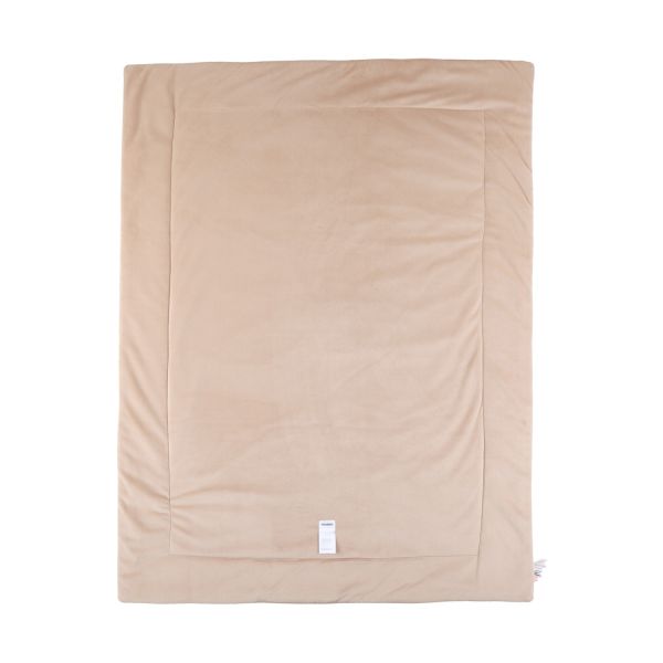 Noukie's F&O Deken - 75 x 100 cm - Veloudoux - Beige/Wit Noukie's F&O Deken - 75 x 100 cm - Veloudoux - Beige/Wit