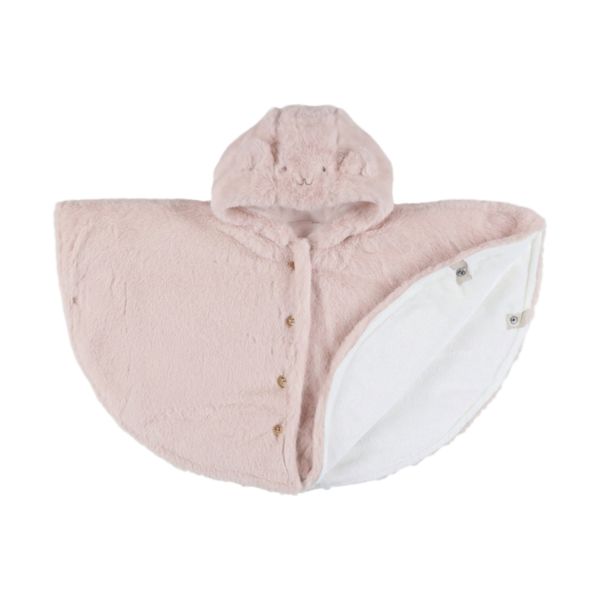 Noukie's Poncho - M&M Groloudoux® - Pink - 6-18 Mnd
