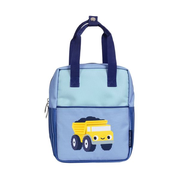 A Little Lovely Company Little Square Backpack - Dump Truck A Little Lovely Company Little Square Backpack - Dump Truck