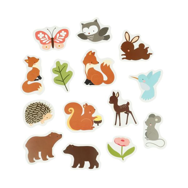 A Little Lovely Company Foam Badspeelgoed - Forest Friends A Little Lovely Company Foam Badspeelgoed - Forest Friends