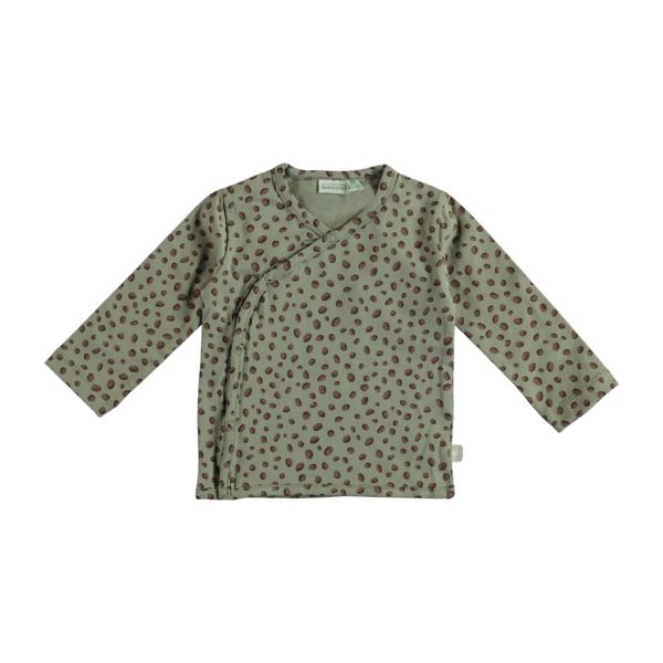 Babylook Dots Overslag T-Shirt - Mt. 44/48 - Shadow Babylook Dots Overslag T-Shirt - Mt. 44/48 - Shadow