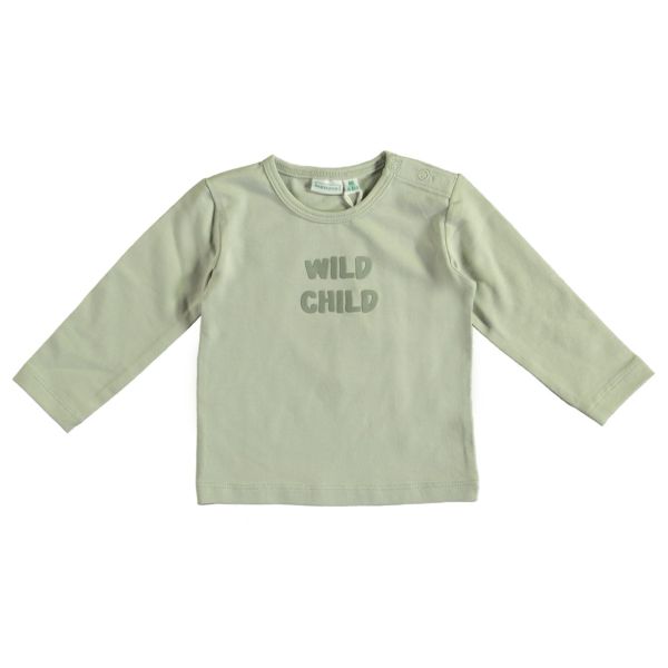 Babylook Wild Child T-Shirt - Maat 62 - Mineral Gray Babylook Wild Child T-Shirt - Maat 62 - Mineral Gray