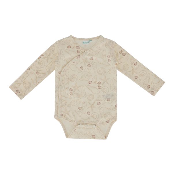 Babylook Shells Romper Overslag - Maat 44/48 - Print Babylook Shells Romper Overslag - Maat 44/48 - Print