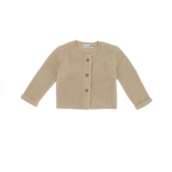 Babylook Shells Vest Knit - 74/80 - Oyster Gray Babylook Shells Vest Knit - 74/80 - Oyster Gray