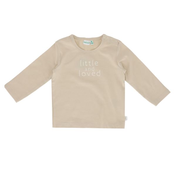 Babylook Swan T-Shirt Loved - Maat 68 - Oyster Gray Babylook Swan T-Shirt Loved - Maat 68 - Oyster Gray