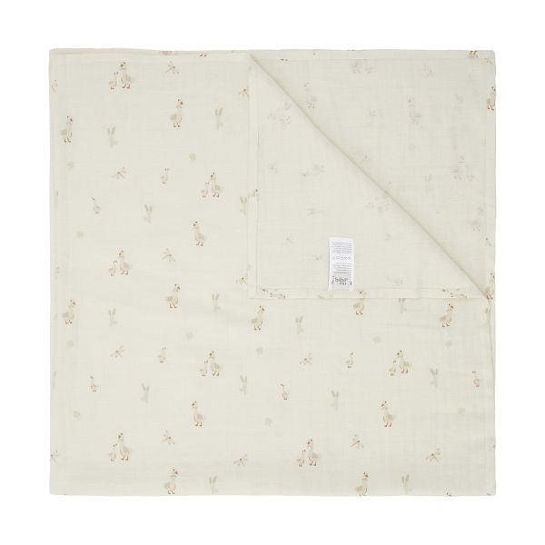 Bébé-Jou Dear Goose Hydrofiele Doek - 110 x 110 cm Bébé-Jou Dear Goose Hydrofiele Doek - 110 x 110 cm