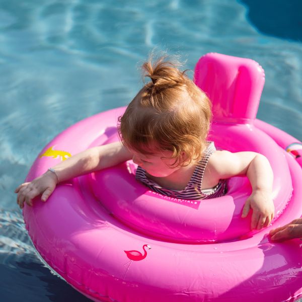 Swim Essentials Baby Float - 0-1 jaar - Pink Safari Swim Essentials Baby Float - 0-1 jaar - Pink Safari